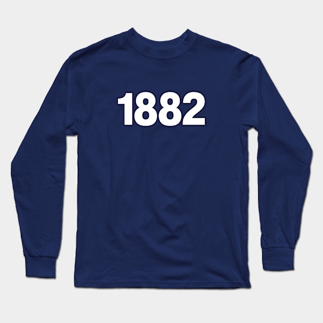 1882 Long Sleeve T-Shirt by Footscore